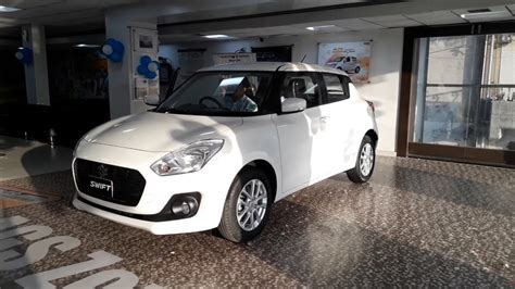 Maruti Suzuki Swift White Colour Exterior And Interior Walk