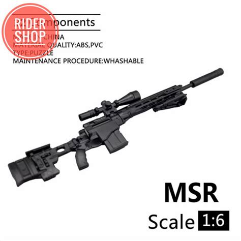 Jual 1 6 MSR Rifle Model Kit Untuk Kitbash Hot Toys Tbleague Kab Pekalongan Alfian Rider