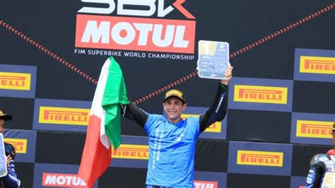 Motociclismo Ercolani Vince La Prima Gara Dell Europeo A Misano