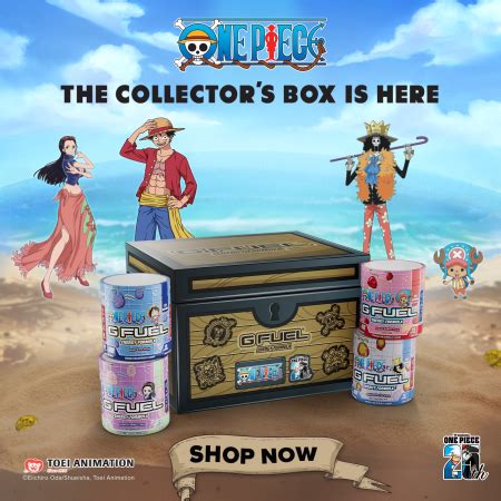 G Fuel Lanza La Colecci N De Bebidas Energ Ticas One Piece De Edici N