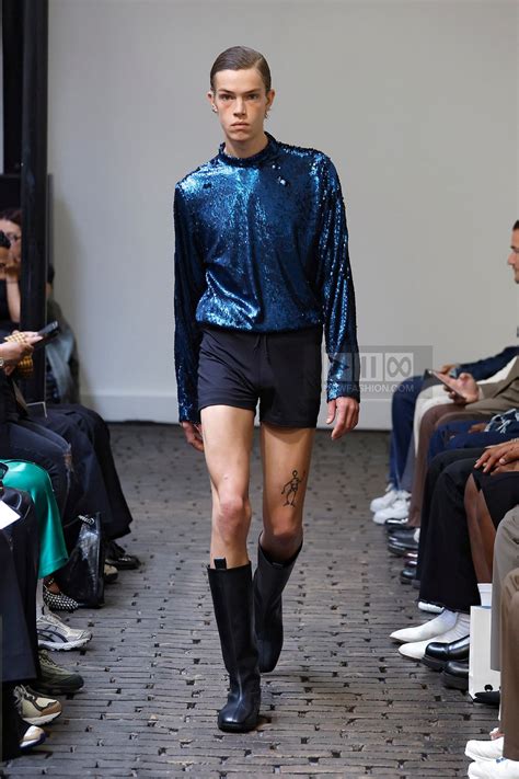 Bianca Saunders Fashion Show Runway Menswear Spring Summer 2025