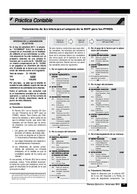 Asiento Contable Prestamo Con Intereses Actualizado Enero