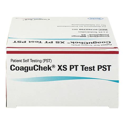 Coaguchek XS PT Test Pst 2X24 St - Meine OnlineApo