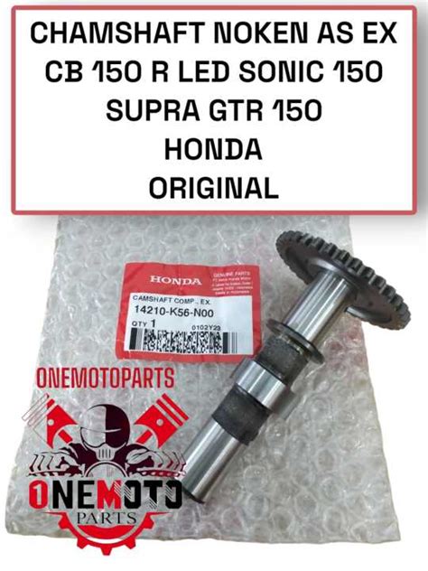 Chamshaft Noken As Ex Cb R Led Sonic Supra Gtr Honda