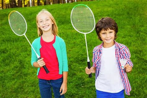 Badminton Kids Stock Photos, Images and Backgrounds for Free Download