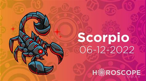 Scorpio ♏️ Horoscope For Today December 6 2022 ♏️ Scorpio December