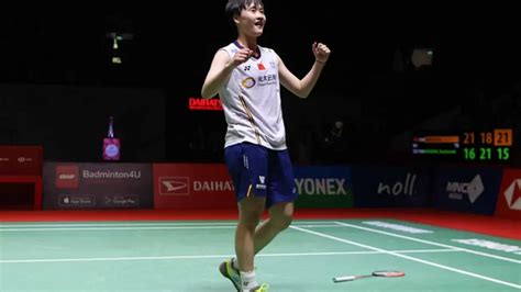 Hasil Final Indonesia Open Hari Ini Chen Yu Fei Juara Tunggal