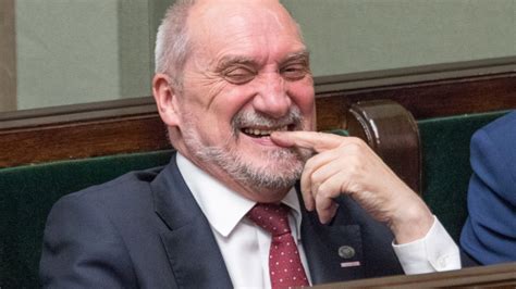 Antoni Macierewicz Po Wyborach Dzi Kuje Polakom I Ksi Om Wiadomo Ci