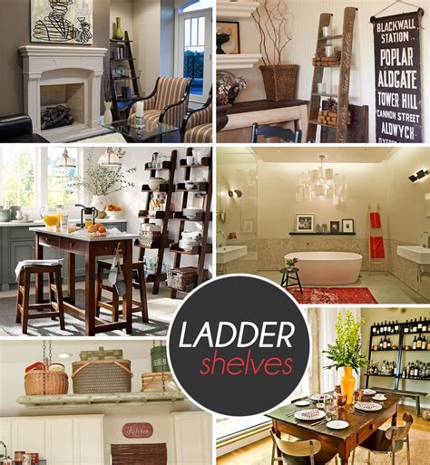 Stepping It Up In Style 50 Ladder Shelves And Display Ideas Decoist