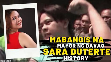 Sara Duterte History Ang Matapang Na Mayor Ng Davao Youtube