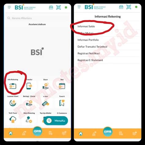 Cara Cek Saldo Rekening Bank Bsi Pakai Hp Tanpa Perlu Ke Atm Atau