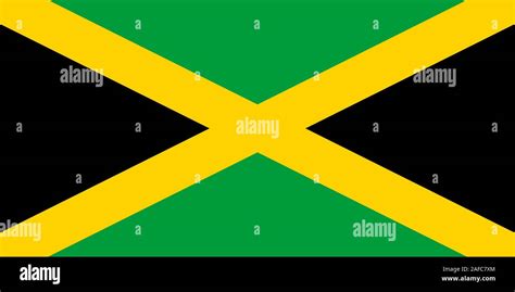 Jamaican official flag hi-res stock photography and images - Alamy