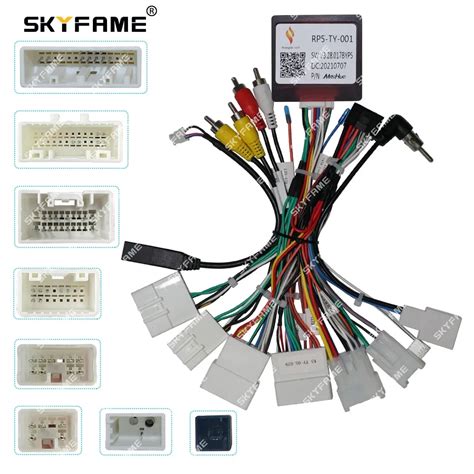 Skyfame Pin Car Wiring Harness Adapter Canbus Box For Toyota Rav C