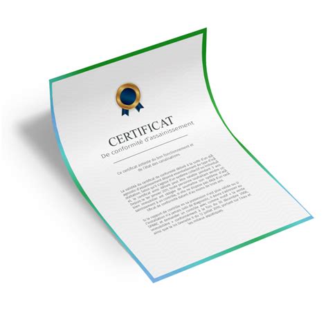 Comment Obtenir Un Certificat De Conformit Agr E Dassainissement