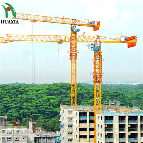 Ton Fixed Qtp M Jib Length Tower Crane With Excellent Stability