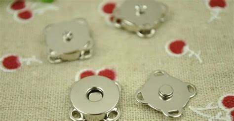 Freeshipping Sets Lot Mm Silver Color Magnet Button For Bags