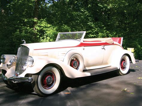 1934 Pierce Arrow Twelve Convertible Coupe Vintage Motor Cars At