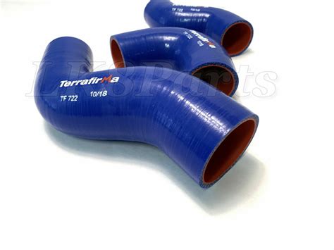 Land Rover Defender Td Terrafirma Silicone Intercooler Hose Kit Blue