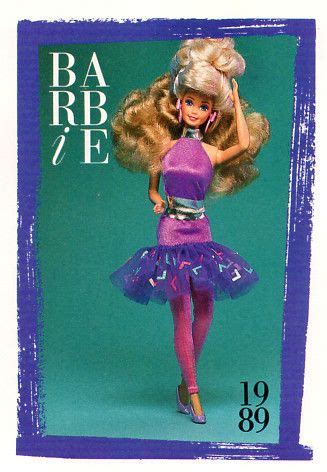 Barbie Trading Cards Style Magic Barbie Fashions 1989 Mattel 1990