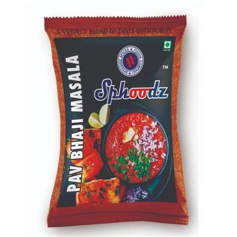 500 Gm Pav Bhaji Masala Powder At Rs 26591packet Pav Bhaji Masala