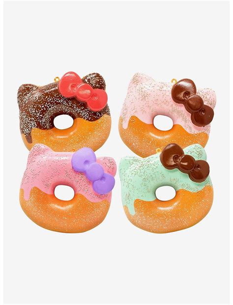 Hello Kitty Donut Assorted Squishy Toy Hot Topic