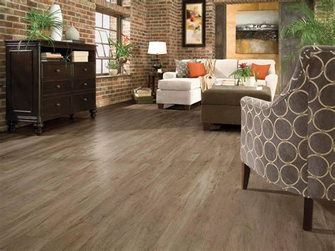 Timber Bay LVT Flooring In The Color Barnyard Gray Luxury Vinyl