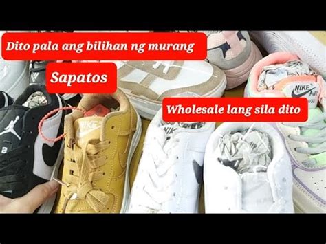 MURANG BILIHAN NG MGA SAPATOS SUPPLIER NG MGA SHOES WHOLESALE BAGONG