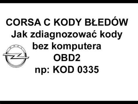 Jak Odczyta B Dy Jak Zdiagnozowa B Dy Komputera Bez Obd Diagnoza