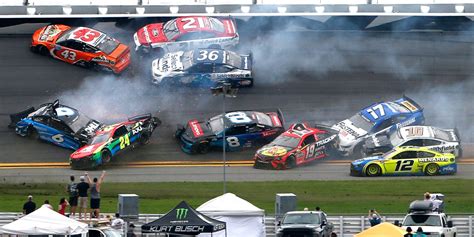 VIDEO: Big Daytona 500 Wreck Takes Out Several Contenders - Business ...