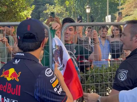 Tremendo apoyo para Checo Pérez en el Red Bull Show Run en Madrid