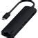 Satechi USB-C Slim Multi-Port Adapter with Ethernet, Black ST-UCSMA3K