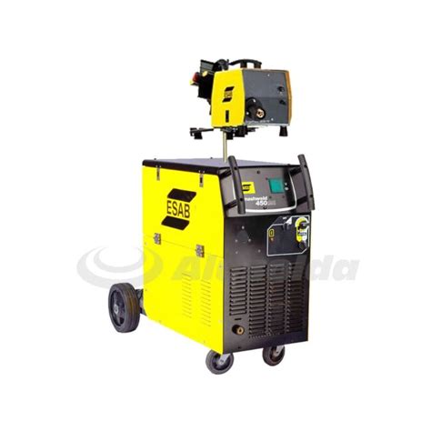 Máquina de solda Mig Esab Smashweld 450 TopFlex Alusolda Brasil