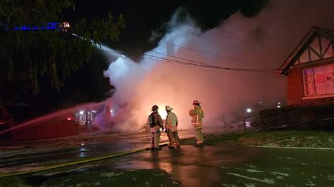 Fire Crews Battling Cold To Put Out Spring Grove Village House Fire Sunday Morning