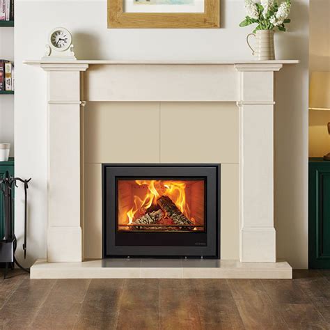 Wood Burning Fireplace Insert Elise Edge Stovax Gazco Multi