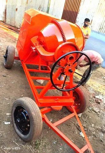 Cromption Hp Singal Phase Electric Half Bag Concrete Mixer Machine