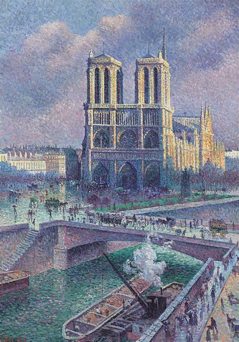 Paris Painting Maximilien Luce Maximilien