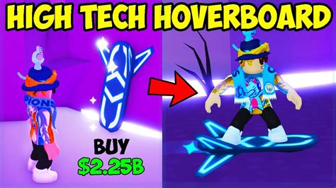 How I Unlocked High Tech Hoverboard In Roblox Pet Simulator X Youtube