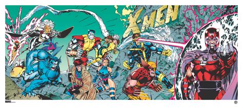 INSIDE THE ROCK POSTER FRAME BLOG Jim Lee X Men 1 Double Gate Fold