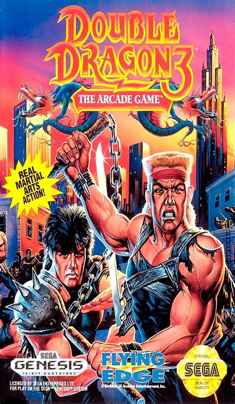 Скачать игру Double Dragon 3 The Rosetta Stone Sega Mega Drive Sega