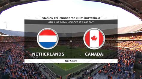 Netherlands Vs Canada Full Match Replay International Friendlies