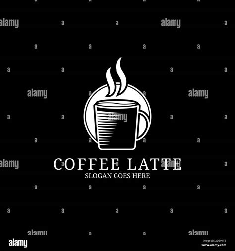 Retro Coffee Latte Shop Logo Design Inspiration Retro Coffee Shop