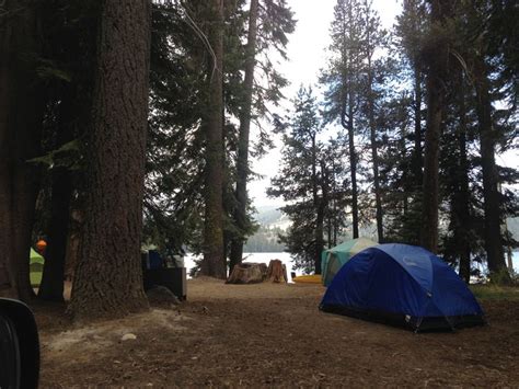 Deer Creek Campground Lakeside Campsite Huntington Lake Lakeshore