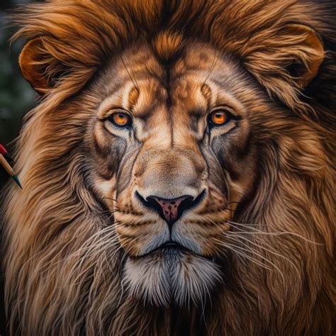 The Lion S Majesty Unveiled A Striking Portrait Aslan Kral Aslanlar