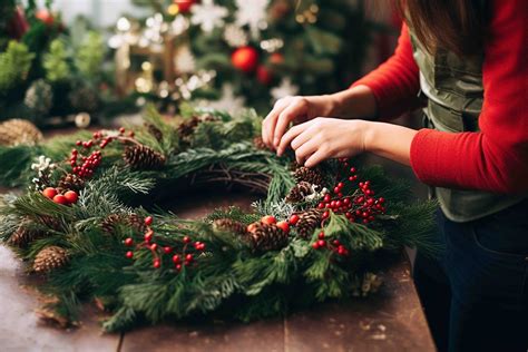 Luxury Christmas Wreath Making Workshops In The Willows The