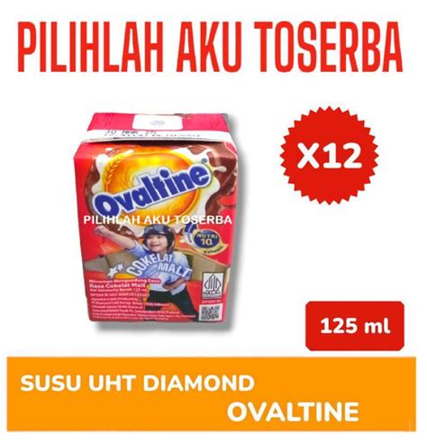 Promo Susu Ovaltine Uht Chocolate Malt Mini Ml Harga Pcs