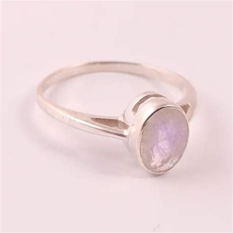 Handmade Sterling Silver Amethyst Gemstone Ring At Rs Piece In