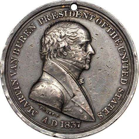 Value of 1837 Martin Van Buren Indian Peace | Medal Buyers