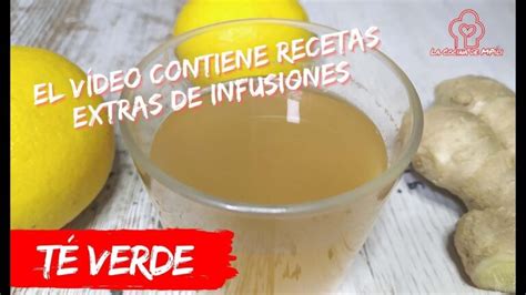 Descubre el poder del té verde jengibre y limón cuanto adelgazar 2025