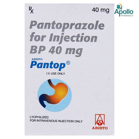 Pantop 40mg Iv Injection Price Uses Side Effects Composition Apollo 24 7