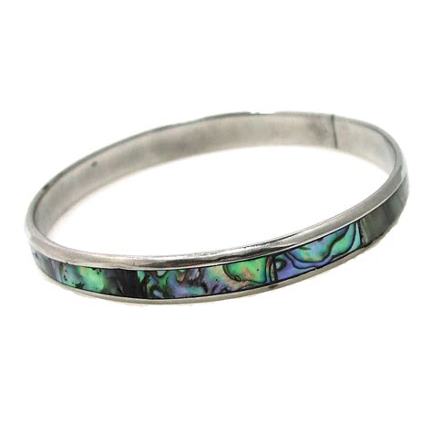 Genuine Abalone Shell Warp Stainless Steel Bracelet Aeravida